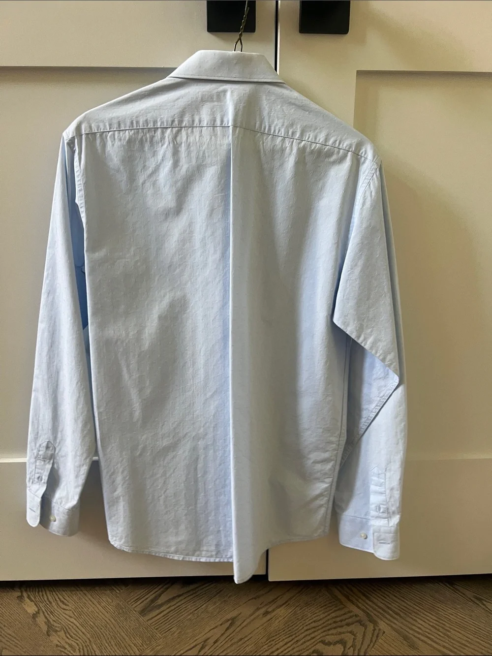 Michael Kors Light Blue Boys Dress Shirt - Spread Collar
